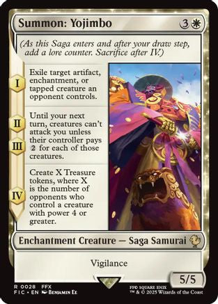 Summon: Yojimbo (028) - Commander: FINAL FANTASY