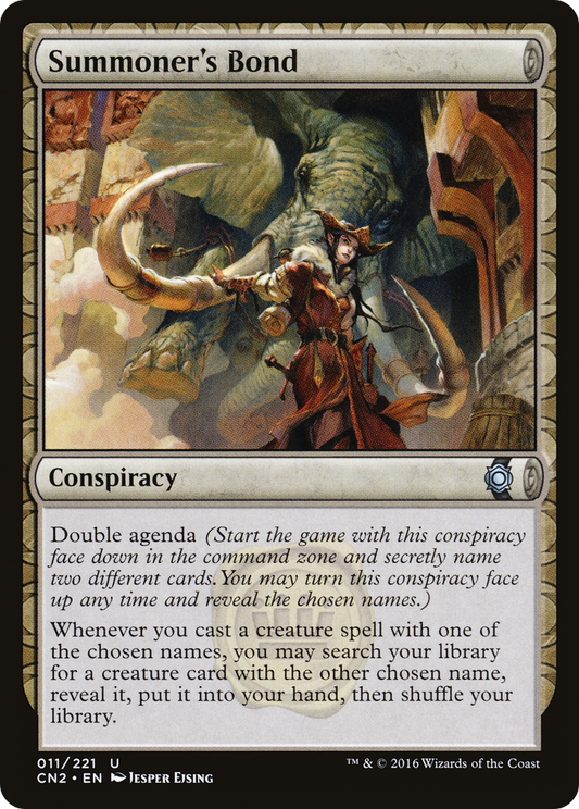 Summoner's Bond (011) Foil - Conspiracy: Take the Crown