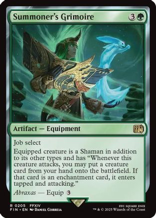 Summoner's Grimoire (205) Foil - FINAL FANTASY