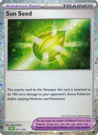 Sun Seed (27) Holofoil - Trading Card Game Classic