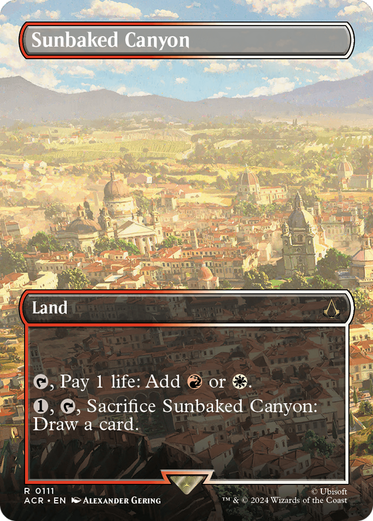 Sunbaked Canyon (Borderless) (111) - Assassin's Creed