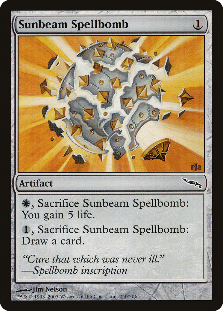 Sunbeam Spellbomb (250) - Mirrodin