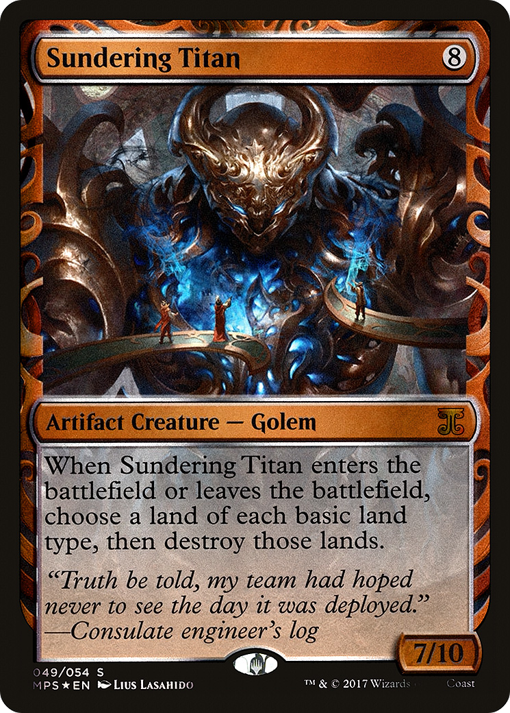 Sundering Titan (049) Foil - Kaladesh Inventions