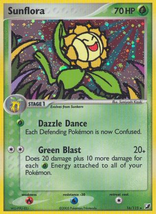 Sunflora (16) Holofoil - Unseen Forces