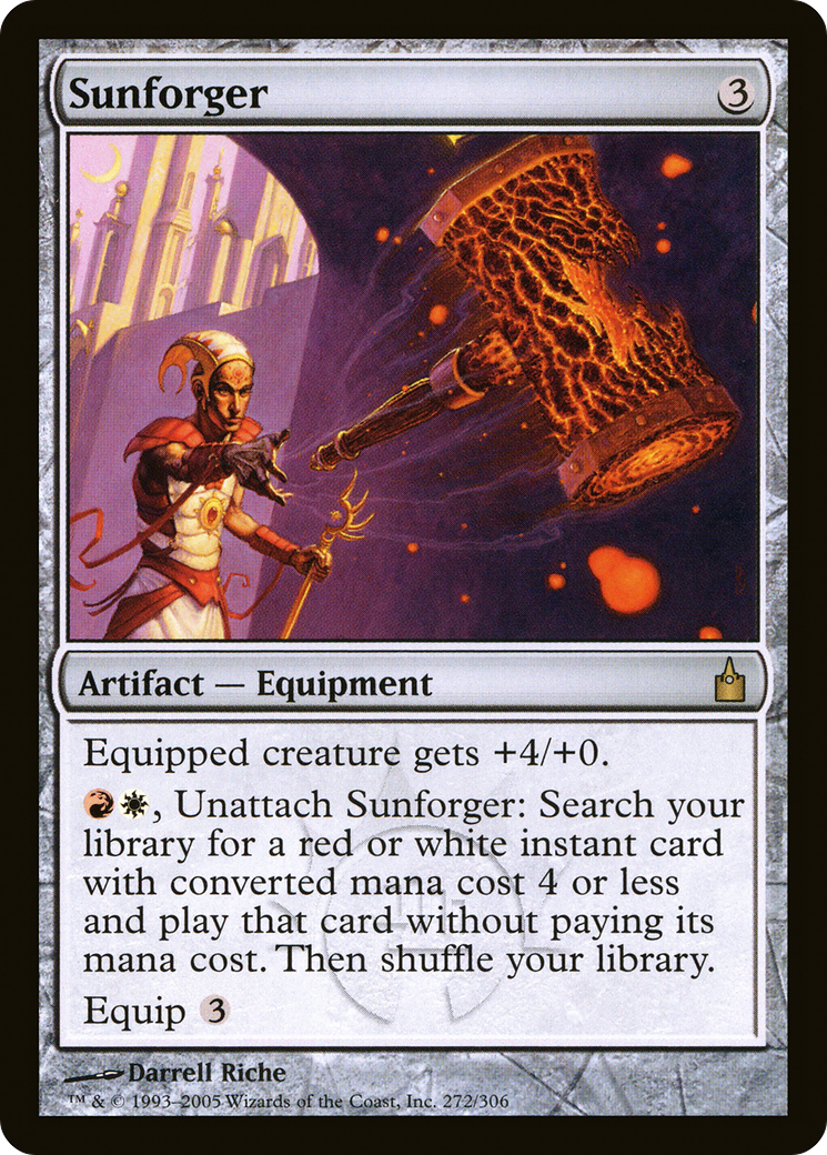 Sunforger (272) Foil - Ravnica: City of Guilds
