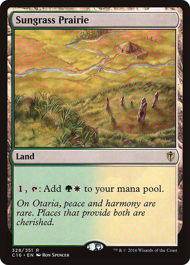 Sungrass Prairie (328) - Commander 2016