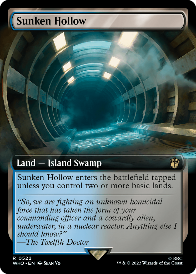 Sunken Hollow (Extended Art) (522) Foil - Doctor Who
