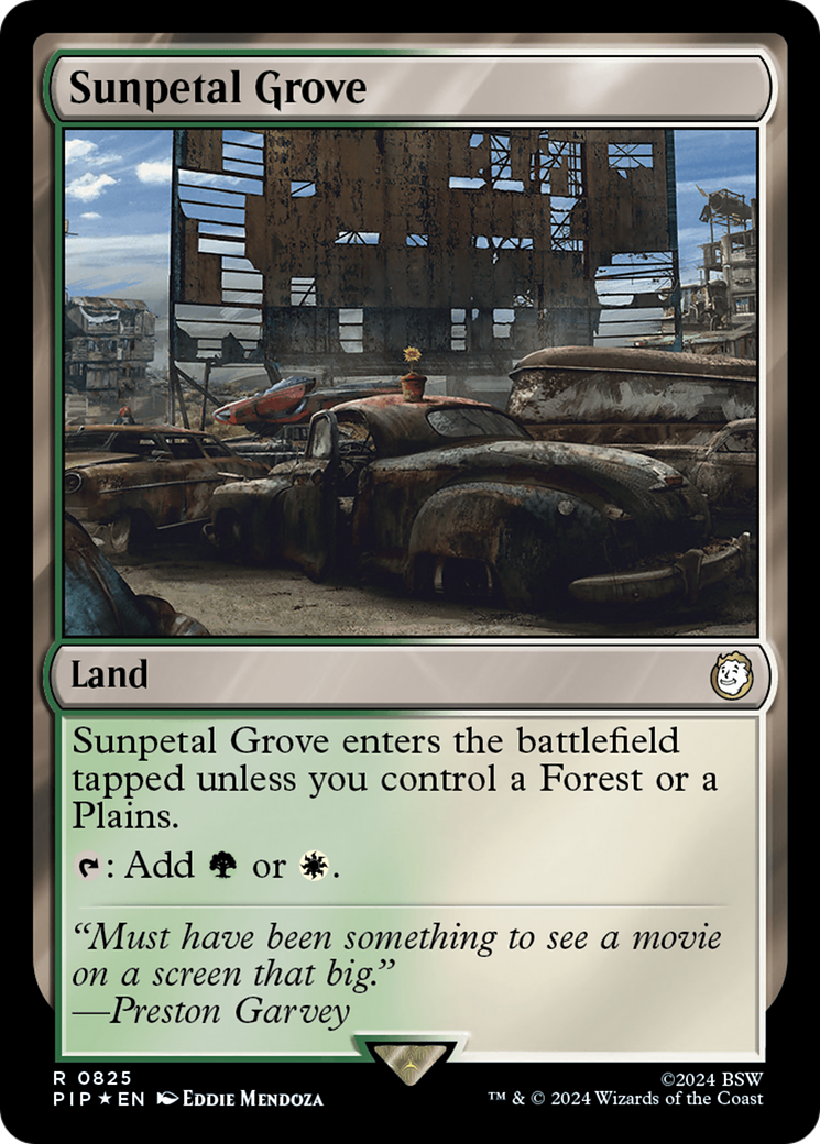 Sunpetal Grove (825) Surge Foil - Fallout