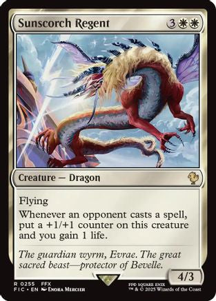 Sunscorch Regent (255) Surge Foil - Commander: FINAL FANTASY