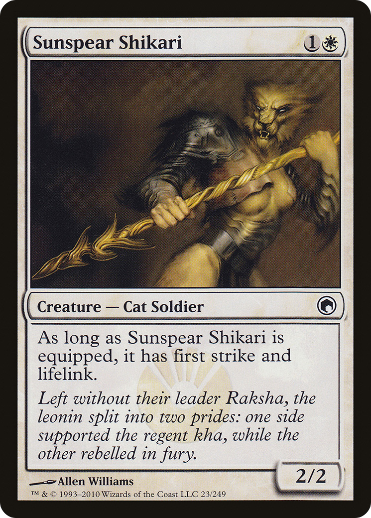 Sunspear Shikari (023) Foil - Scars of Mirrodin