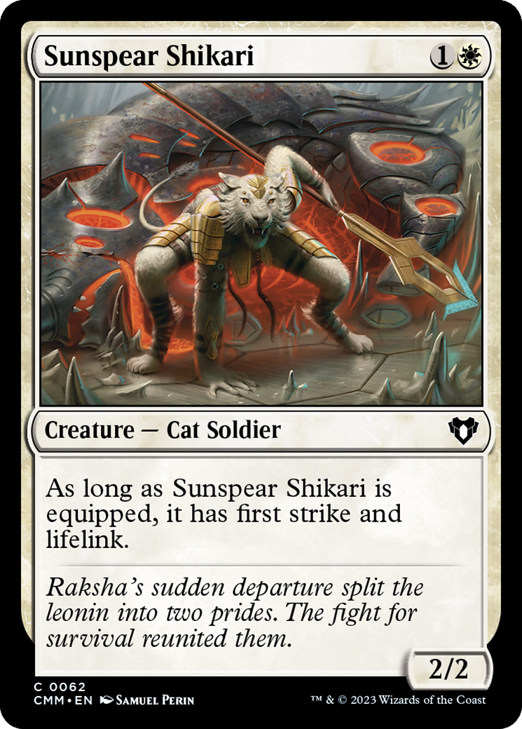 Sunspear Shikari (062) Foil - Commander Masters