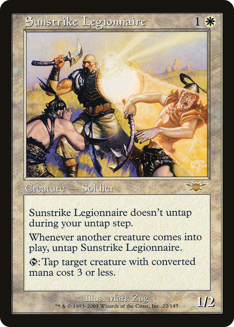 Sunstrike Legionnaire (022) Foil - Legions