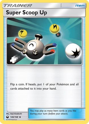 Super Scoop Up (146) Reverse Holofoil - Celestial Storm