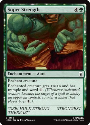 Super Strength (189) Foil - Marvel Super Heroes