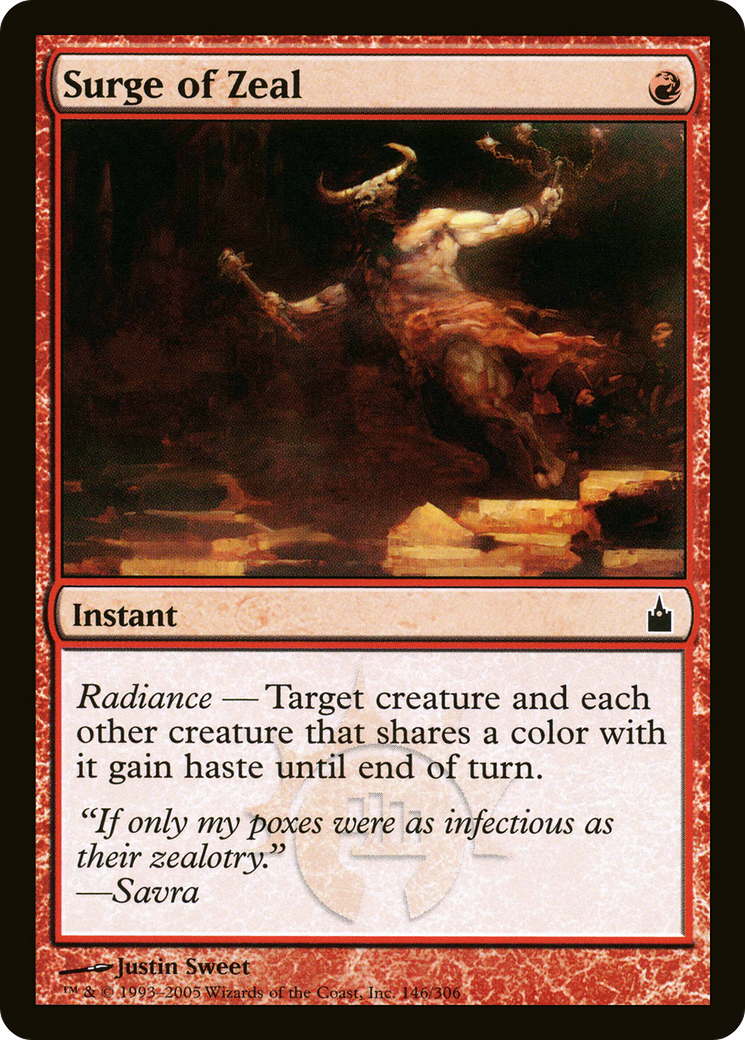 Surge of Zeal (146) - Ravnica: City of Guilds