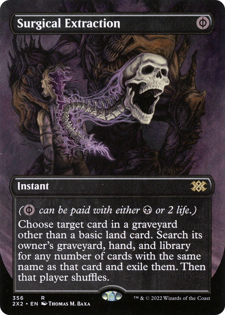 Surgical Extraction (Borderless) (356) Foil - Double Masters 2022