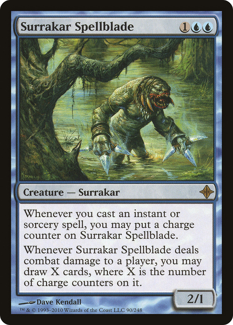 Surrakar Spellblade (090) Foil - Rise of the Eldrazi