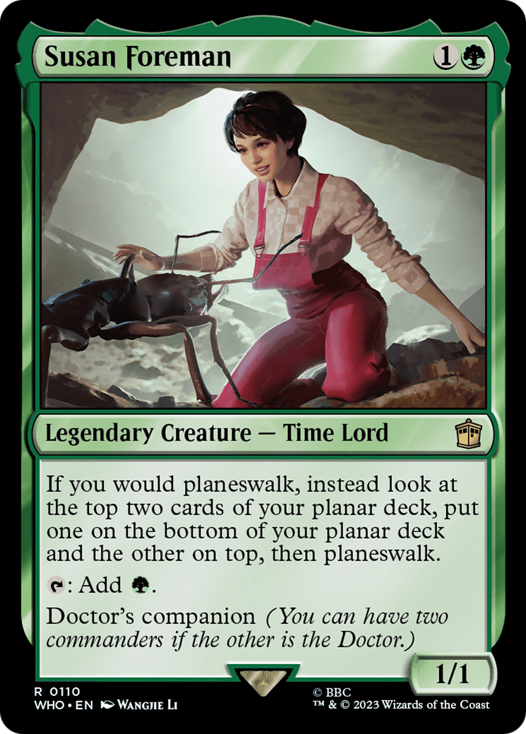 Susan Foreman (110) Foil - Doctor Who