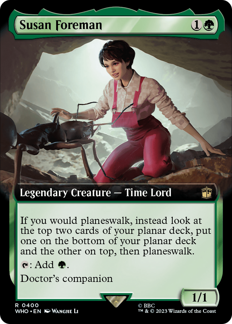 Susan Foreman (Extended Art) (400) Foil - Doctor Who