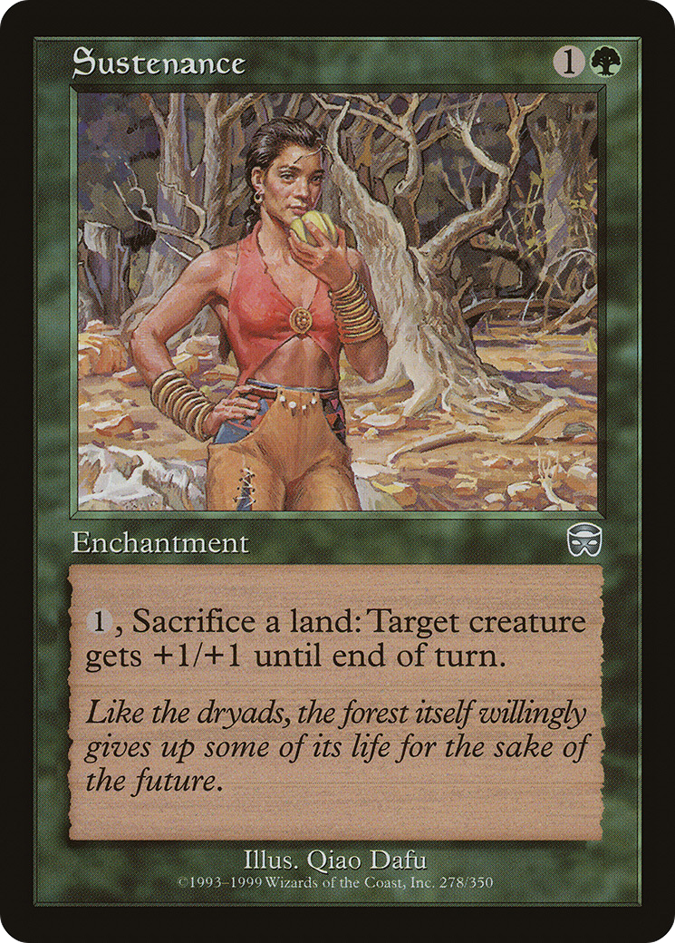 Sustenance (278) - Mercadian Masques