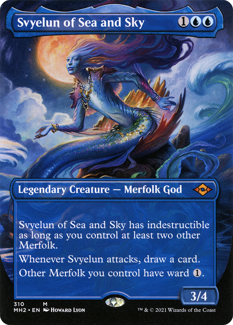 Svyelun of Sea and Sky (Borderless) (310) - Modern Horizons 2 Foil