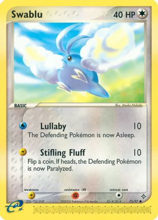 Swablu (75) Reverse Holofoil - Dragon