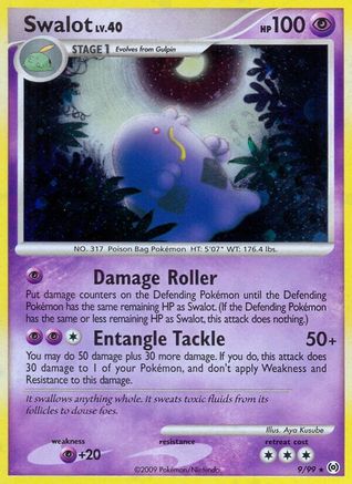 Swalot (9) Reverse Holofoil - Arceus