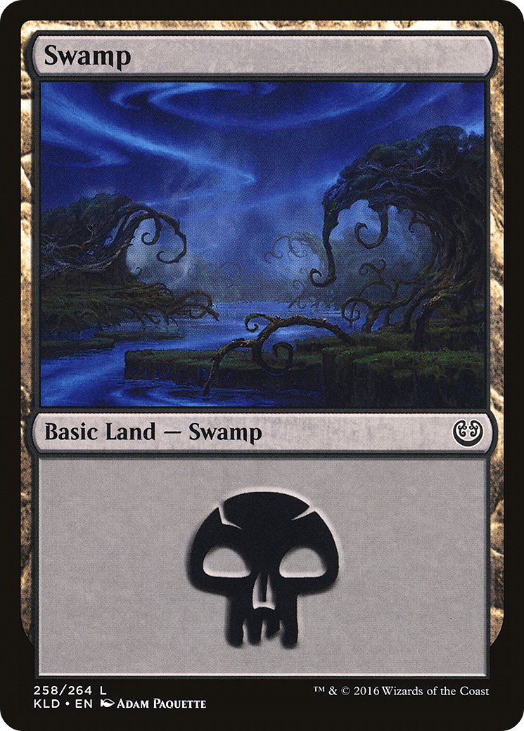 Swamp (258) Foil - Kaladesh