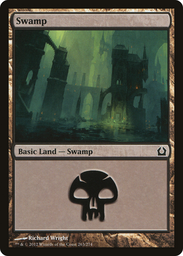 Swamp (263) Foil - Return to Ravnica