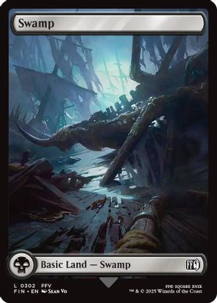 Swamp (302) Foil - FINAL FANTASY