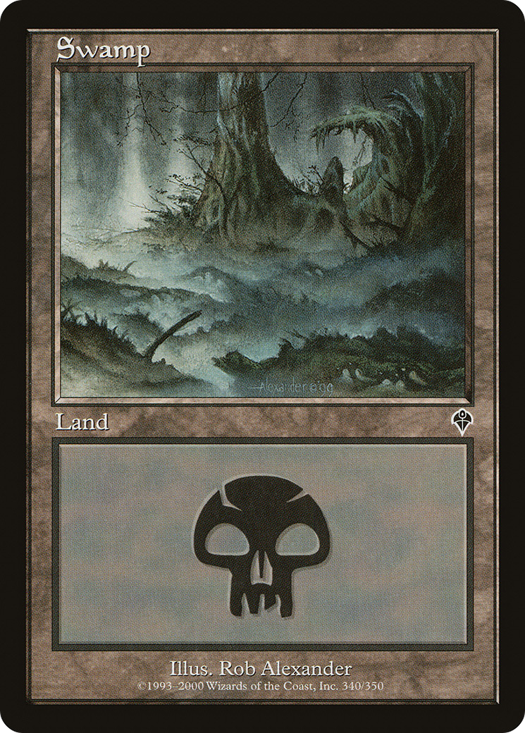 Swamp (340) Foil - Invasion