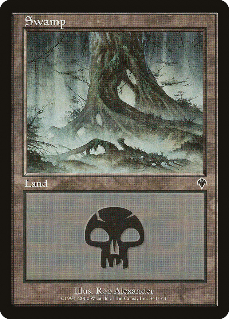 Swamp (341) Foil - Invasion