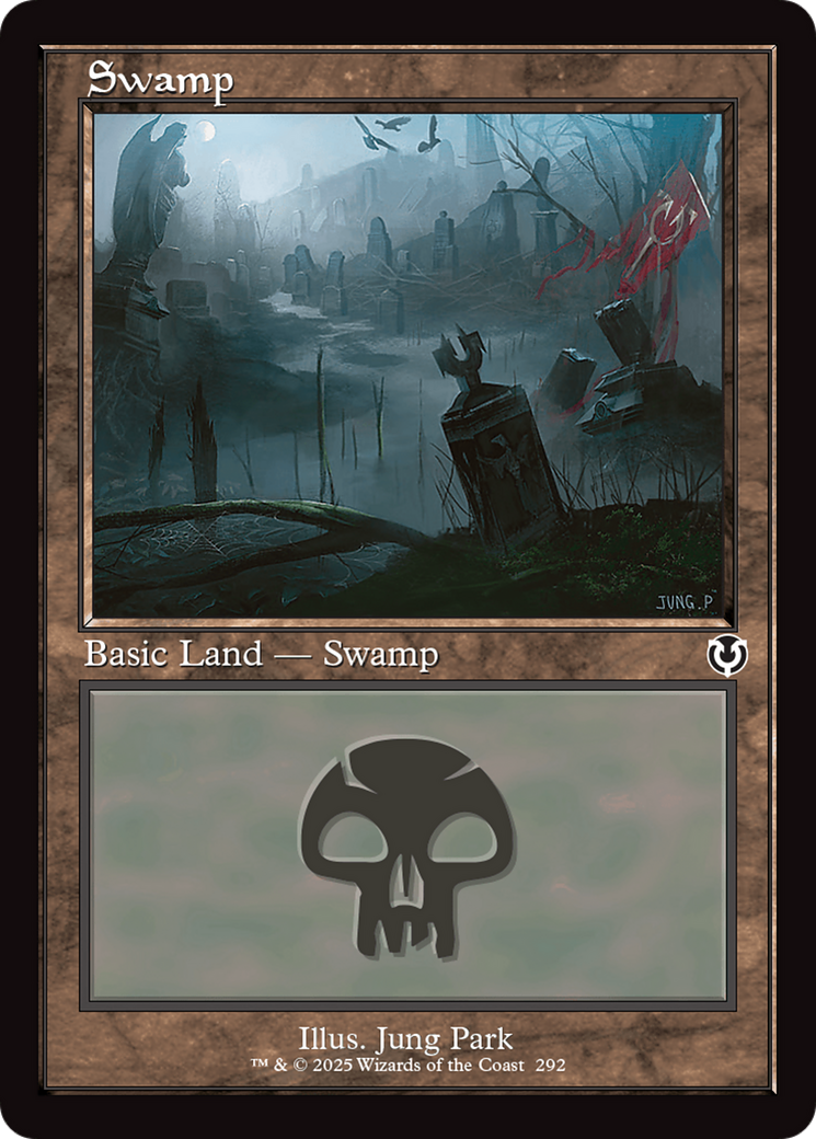 Swamp (Retro) (292) Foil - Innistrad Remastered