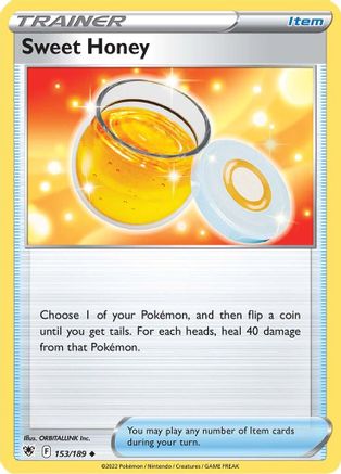 Sweet Honey (153) Reverse Holofoil - Astral Radiance