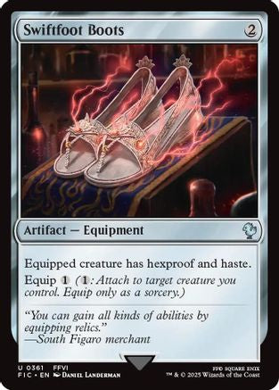 Swiftfoot Boots (361) Surge Foil - Commander: FINAL FANTASY