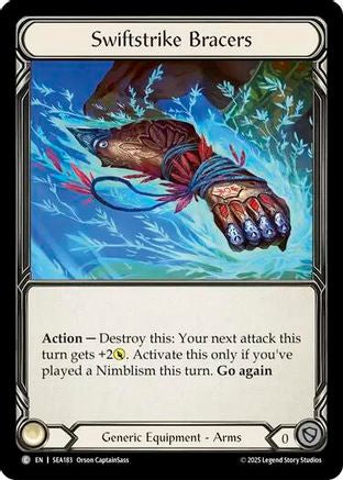 Swiftstrike Bracers (SEA183) Cold Foil - High Seas