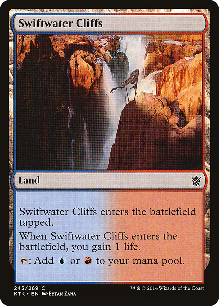 Swiftwater Cliffs (243) Foil - Khans of Tarkir