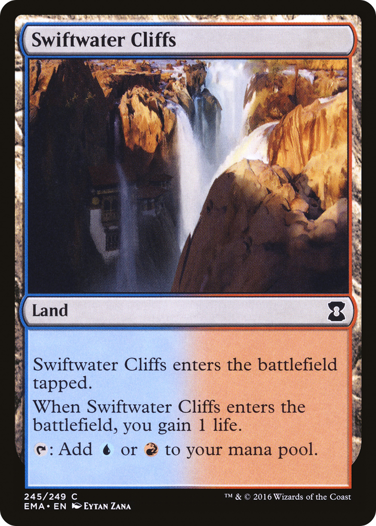 Swiftwater Cliffs (245) Foil - Eternal Masters
