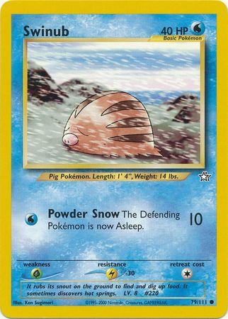 Swinub (79) (Unlimited) - Neo Genesis