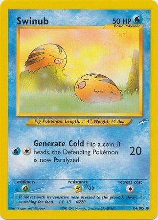 Swinub (84) (Unlimited) - Neo Destiny