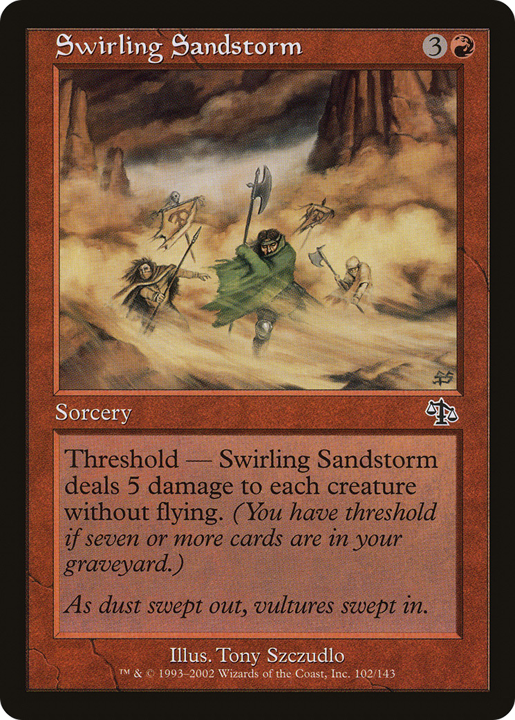 Swirling Sandstorm (102) - Judgment