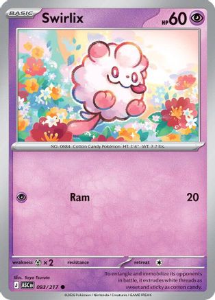 Swirlix (93) Reverse Holofoil - Ascended Heroes