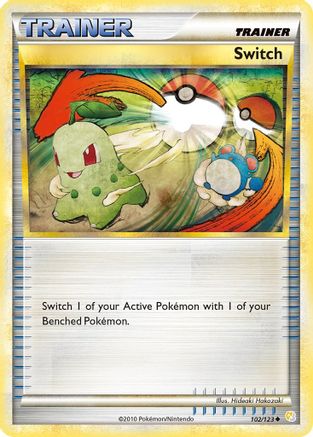 Switch (102) Reverse Holofoil - HeartGold & SoulSilver