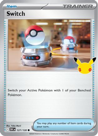 Switch (127) Holofoil - 30th Celebration