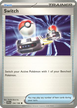Switch (194) Reverse Holofoil - Scarlet & Violet