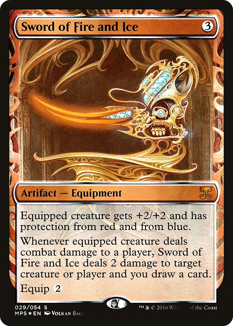 Sword of Fire and Ice (029) Foil - Kaladesh Inventions