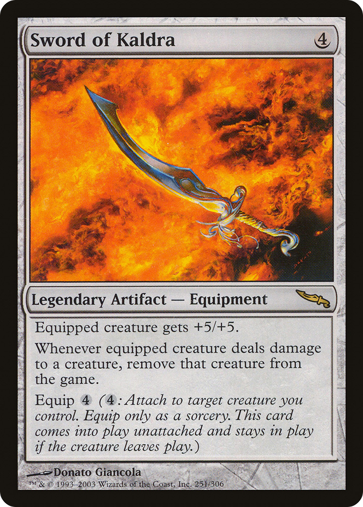 Sword of Kaldra (251) - Mirrodin