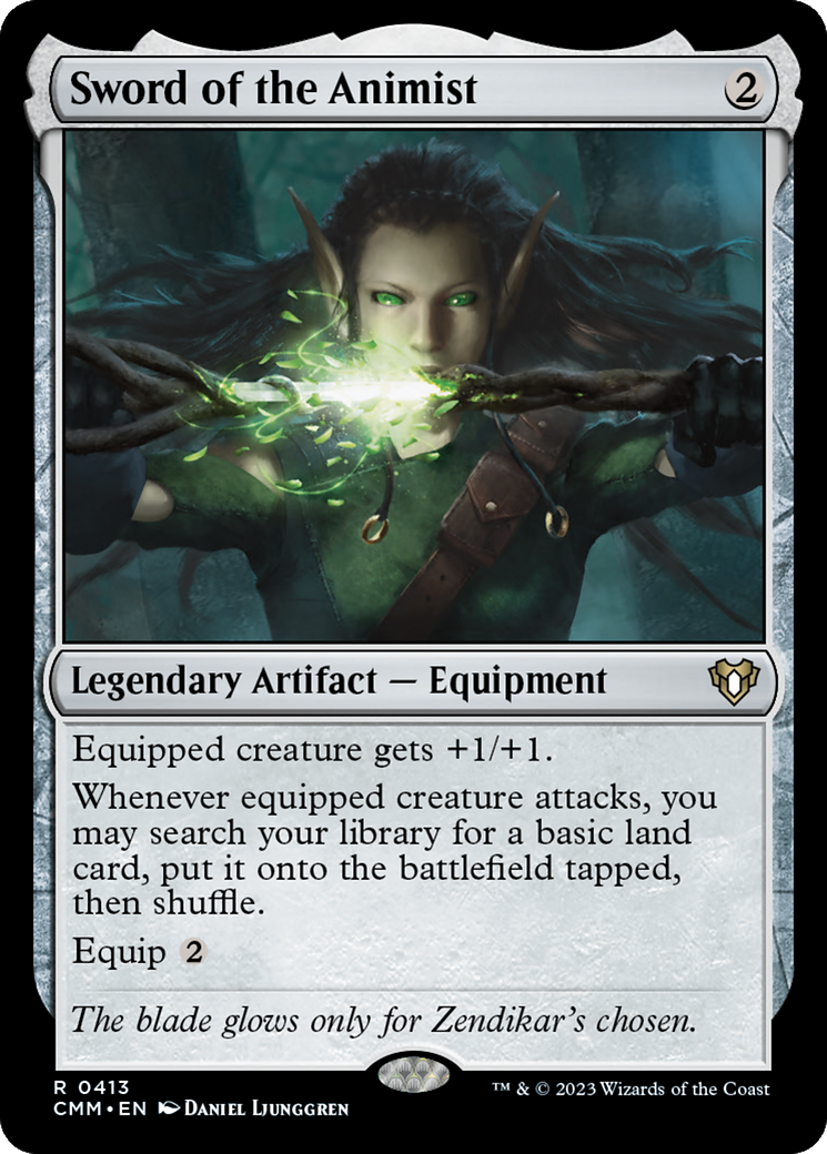Sword of the Animist (413) - Commander Masters