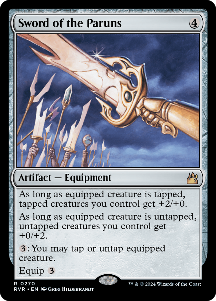 Sword of the Paruns (270) Foil - Ravnica Remastered