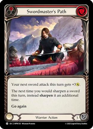 Swordmaster's Path (Red) (MPW130) - Mastery Pack Warrior
